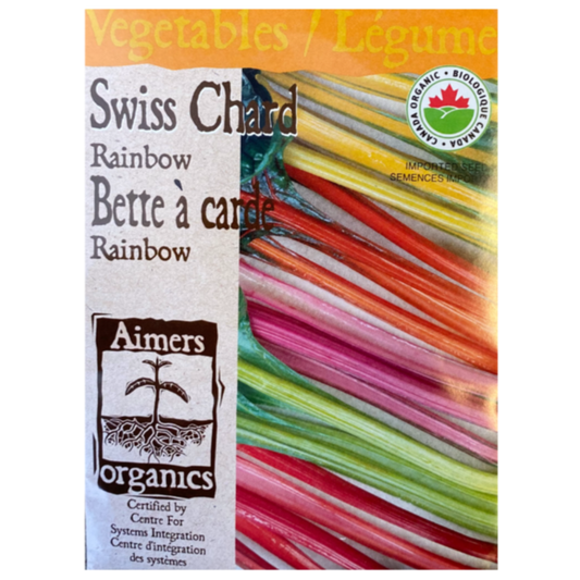 Aimers Organics Swiss Chard Rainbow