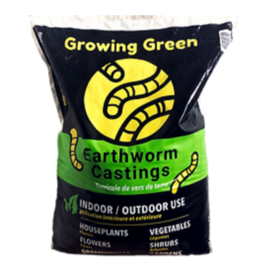 Worm Castings Growing Green