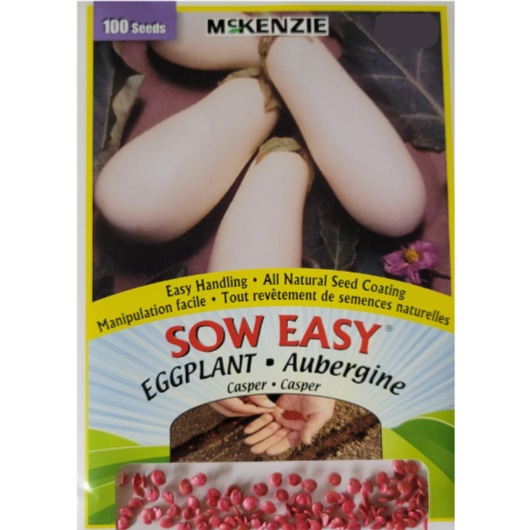 McKenzie Sow Easy Seeds Eggplant Casper