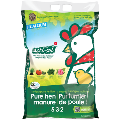 Acti-Sol 5-3-2 Hen Manure