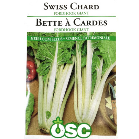 OSC Seeds Swiss Chard Fordhook Giant Pkg