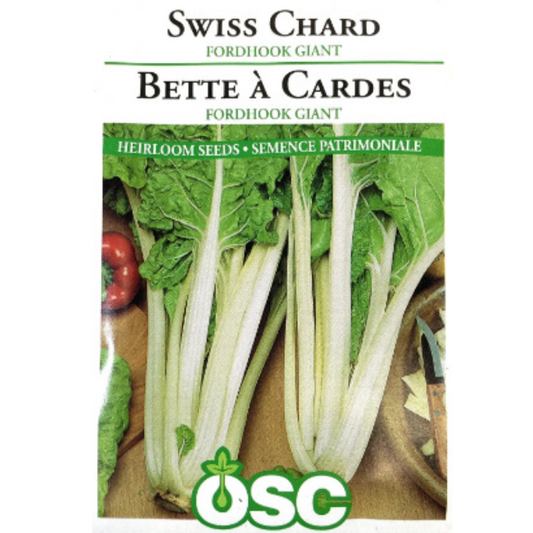 OSC Seeds Swiss Chard Fordhook Giant Pkg.