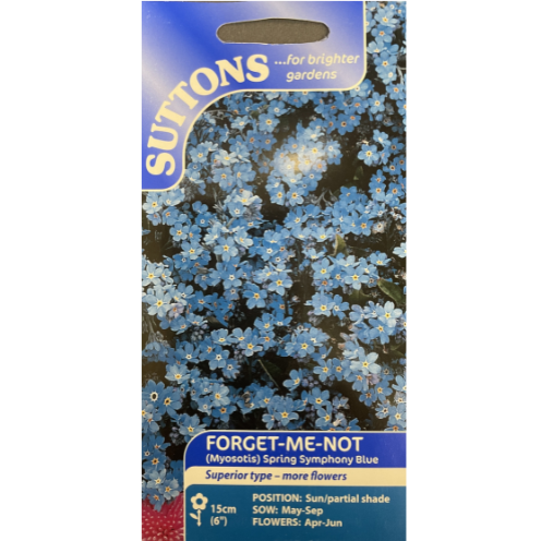 Suttons Seed Forget-Me-Not Spring Symphony Blue