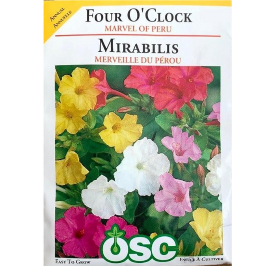 OSC Seeds Four O'Clock Marvel Of Peru Pkg.