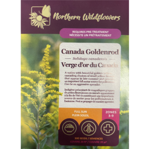Northern Wildflowers Canada Goldenrod Pkg