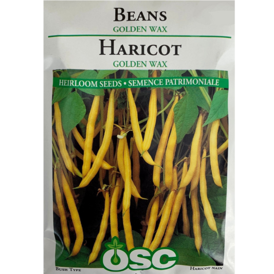 OSC Seeds Beans Golden Wax Yellow