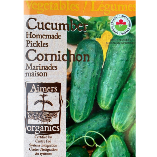 Aimers Organics Cucumber Homemade Pickles
