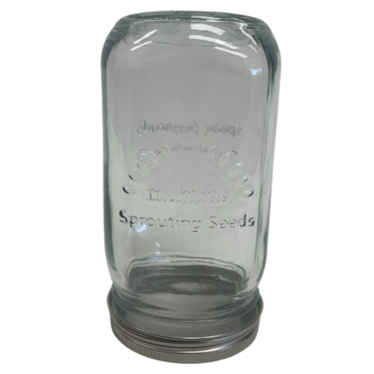 Sprouting Jar w/Screen 1 Litre