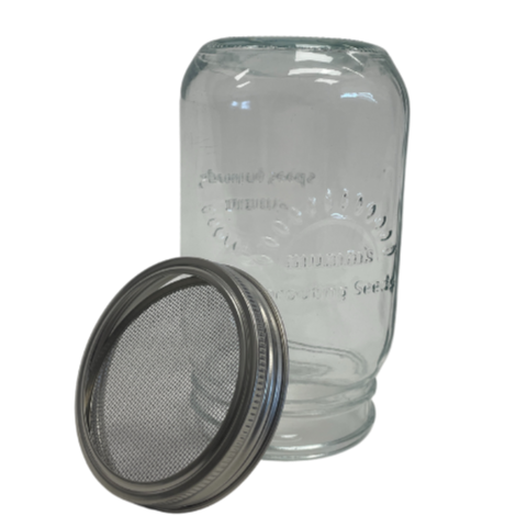 Sprouting Jar w/Screen 1 Litre