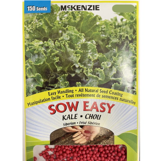 McKenzie Sow Easy Seeds Kale Siberian