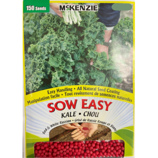 McKenzie Sow Easy Seeds Kale Red and White Russian