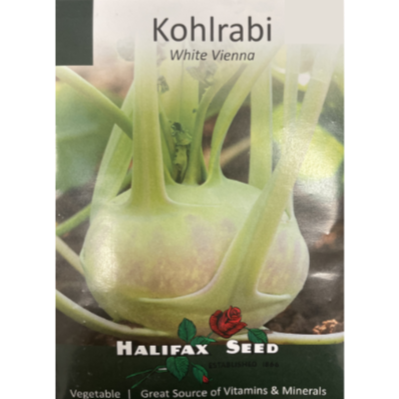 Halifax Seed Kohl Rabi White Vienna Pkg.