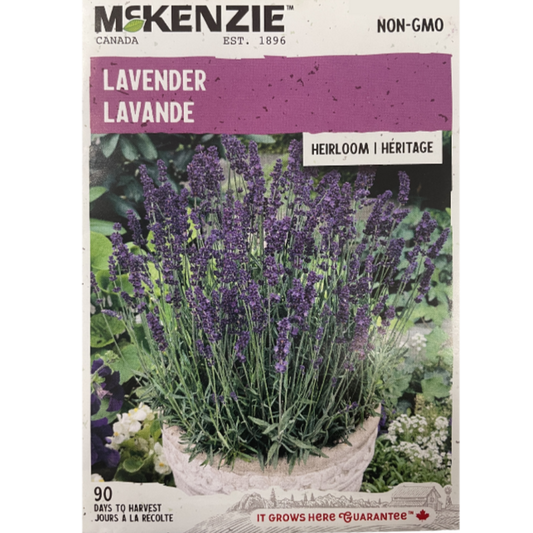 McKenzie Herb Seed Lavender Pkg.