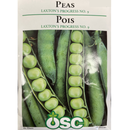 OSC Seeds Pea Laxton's Progress No.9