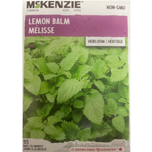 McKenzie Herb Seed Lemon Balm Pkg.