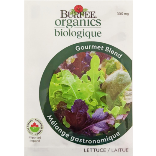 Burpee Seeds Organic Lettuce Gourmet Blend