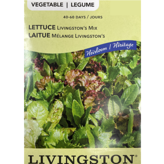Livingston Seeds Lettuce Livingston's Mix Pkg