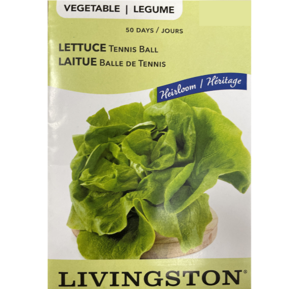 Livingston Seeds Lettuce Tennis Ball Pkg