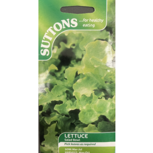 Suttons Seed Lettuce Salad Bowl