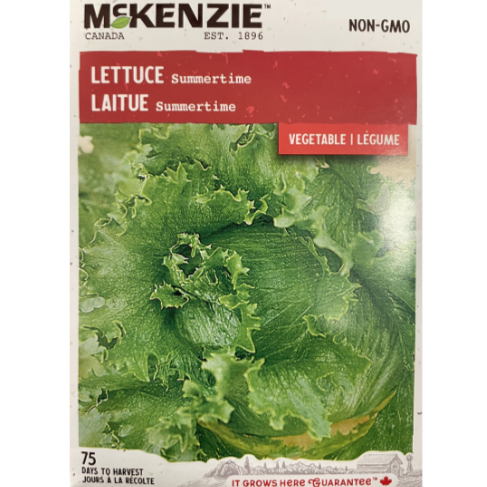 McKenzie Seed Lettuce Summertime Pkg
