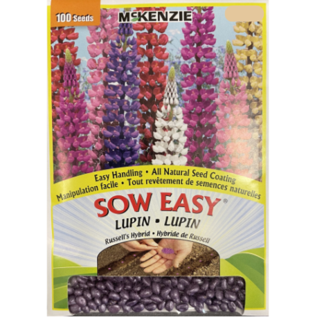 McKenzie Sow Easy Seeds Lupin Russell's Hybrid