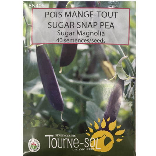 Tourne-Sol Pea Sugar Snap Sugar Magnolia Pkg