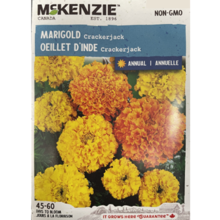McKenzie Seed Marigold Crackerjack Pkg