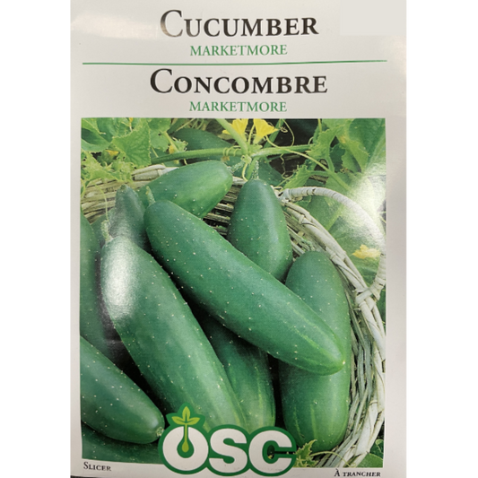 OSC Seeds Cucumber Marketmore Pkg