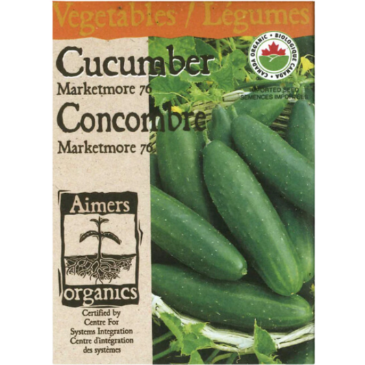 Aimers Organics Cucumber Marketmore 76