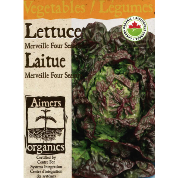 Aimers Organics Lettuce Merveille Four Seasons