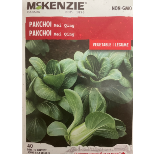 McKenzie Seed Pak Choi Mei Qing Pkg