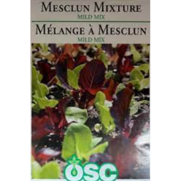 OSC Seeds Mesclun Mild Mix