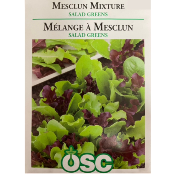 OSC Seeds Mesclun Mixture Salad Greens Pkg
