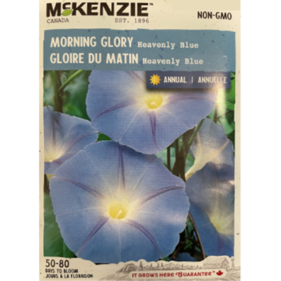 McKenzie Seed Morning Glory Heavenly Blue Pkg