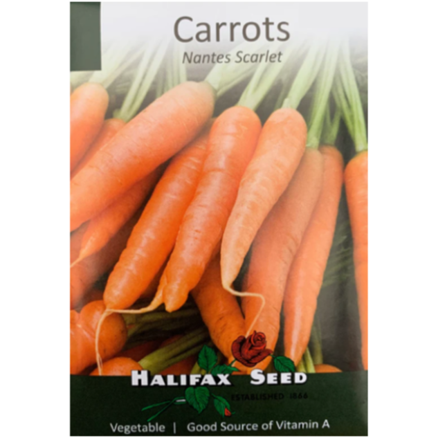 Halifax Seed Carrots Nantes Scarlet