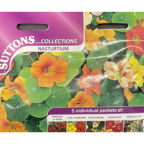 Suttons Seed Nasturtium Collection