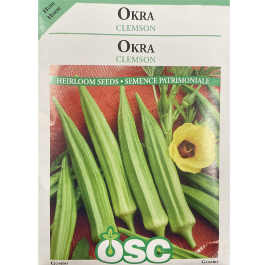 OSC Seeds Okra Clemson Pkg