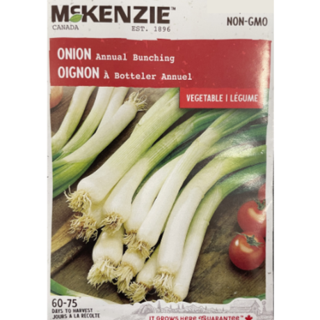 McKenzie Seed Onion Annual Bunching Pkg