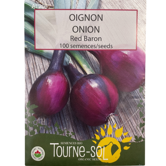 Tourne-Sol Onion Red Baron Pkg