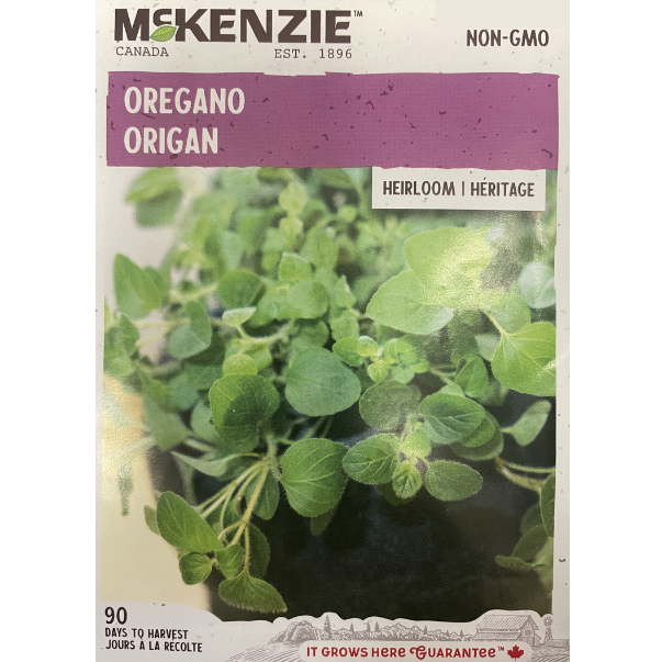 McKenzie Herb Seed Oregano Pkg