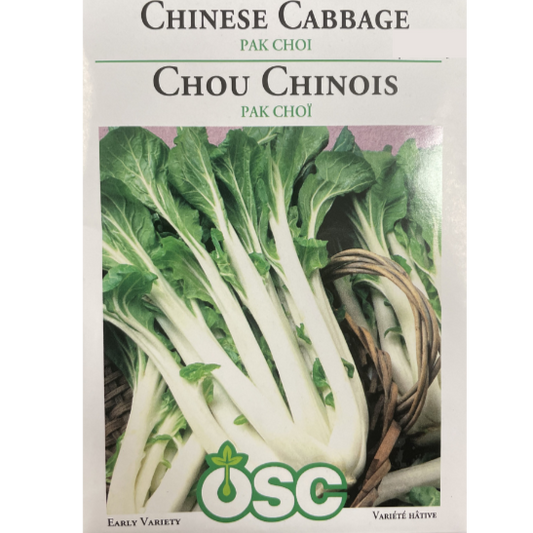 OSC Seeds Cabbage Pak Choi Pkg.