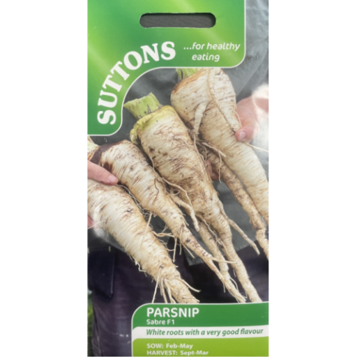 Suttons Seed Parsnip Sabre F1