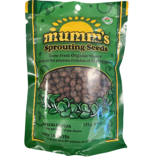 Mumm's Sprouts Speckled Peas Shoots Microgreens 125g
