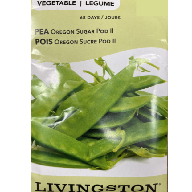 Livingston Seeds Pea Oregon Sugar Pod II Pkg