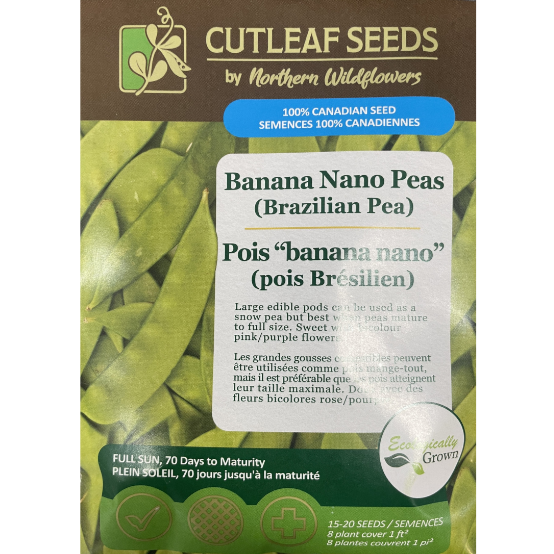Northern Wildflowers Pea Banana Nano Pkg.