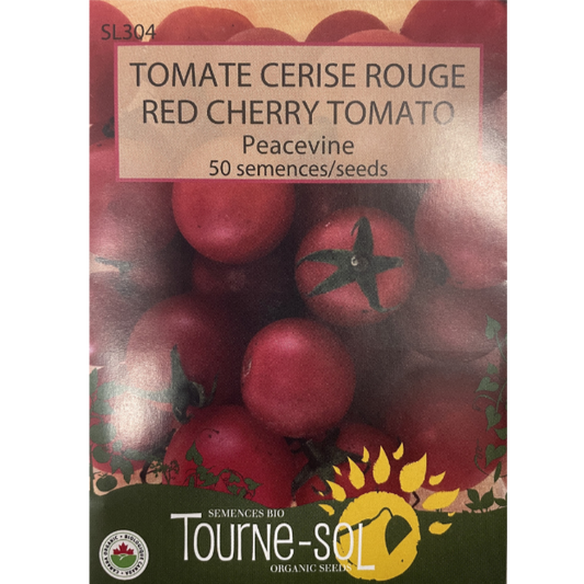 Tourne-Sol Tomato Peacevine Red Cherry Pkg