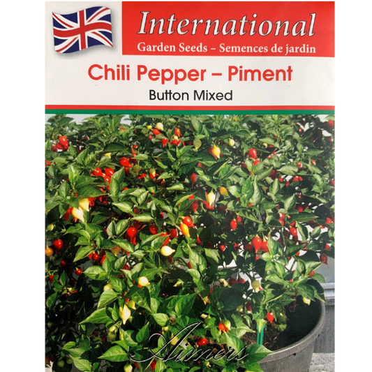 Aimers International Chili Pepper Button Mixed