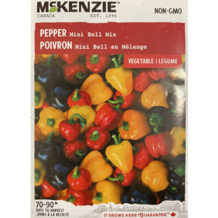 McKenzie Seed Pepper Mini Bell Mix Pkg