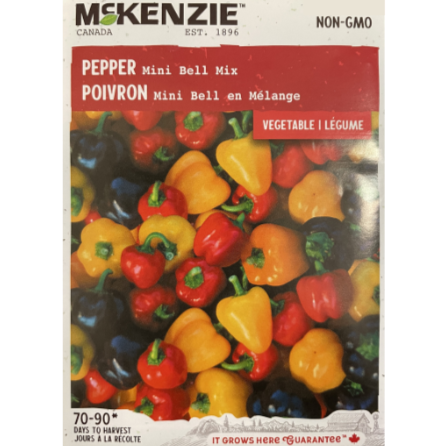 McKenzie Seed Pepper Mini Bell Mix Pkg.
