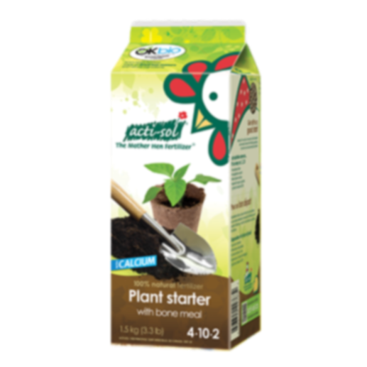 Acti-Sol 4-10-2 Organic Transplanting Fertilizer